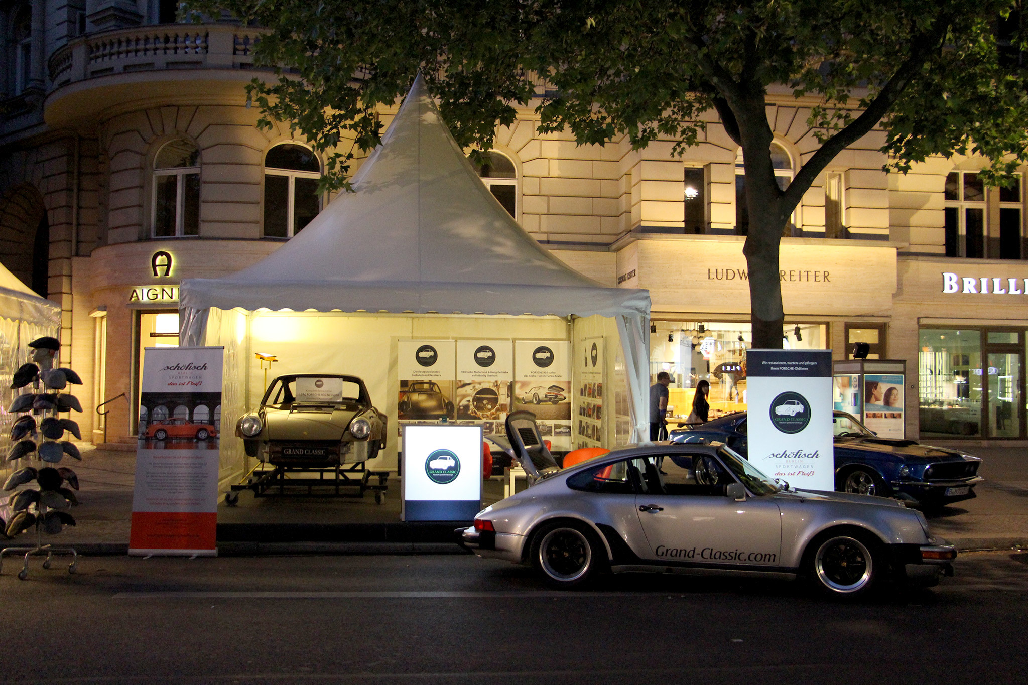 Classic Days Berlin 2017 Porsche 930 Turbo Nacht