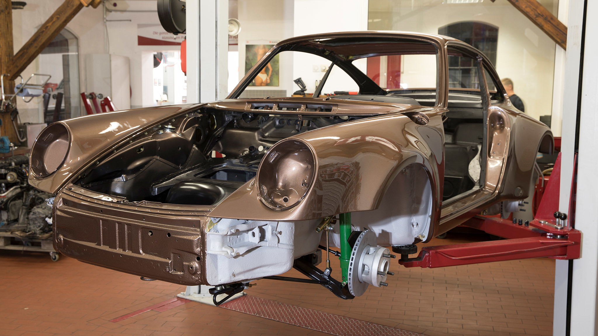 Komplett Restauration Porsche 930 Kupferbraun Metallic