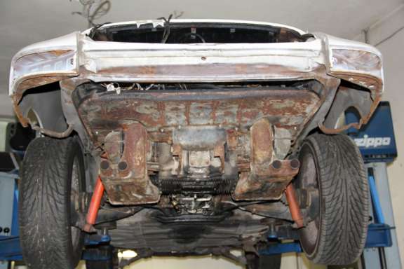 Demontage Porsche 912