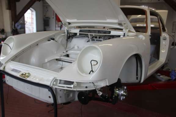 Endmontage Porsche 912