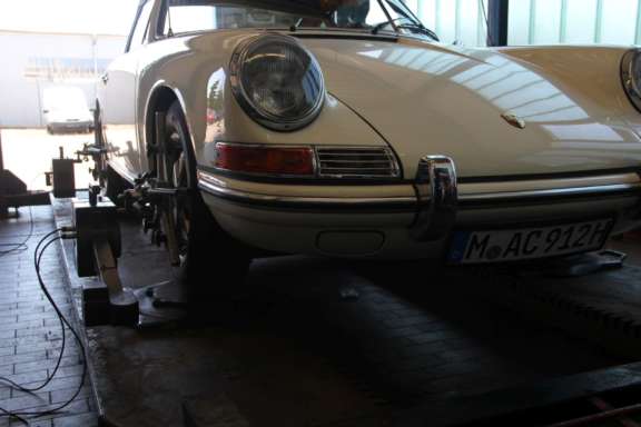 Endmontage Porsche 912