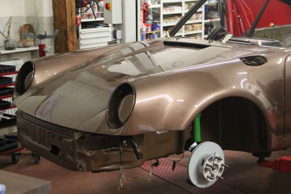 Endmontage Porsche 930 Turbo